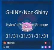 6IV SHINY BRUXISH | POKEMON SCARLET & VIOLET | SHINY OR NON-SHINY EV'D
