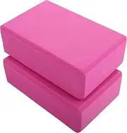 ibasenice Eva Yoga Bricks for Balance Training Non-slip Exercise Blocks for Gym Workouts Sturdy Portable