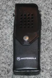 Motorola 15E05276F08 Black Leather Carry Case