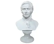 Bust (Italian) Crushed Marble 22cm -Mozart