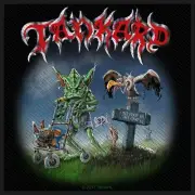 Tankard One Foot On The Grave Patch Thrash Metal Official Band Merch