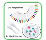 Kiddies Create Magical Floating Markers NEW - 24 Pack