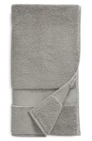 Nordstrom Organic Hydrocotton Hand Towel in Grey Griffin at Nordstrom
