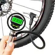 Digital Bicycle Tire Inflator Gauge with Auto-Select Valve Type - Presta and ...