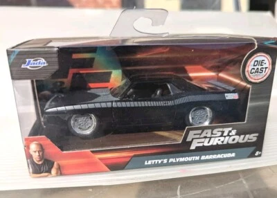 Jada Toys 1:32 Scale Fast and Furious LETTYS PLYMOUTH BARRACUDA