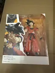 NEW Son Goku A Saiyan Raised On Earth Dragon Ball Z SHF Action Figure Toy Gift