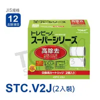 在飛比找Yahoo奇摩購物中心優惠-日本東麗 濾心 STC.V2J (2入)總代理貨品質保證