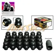 24 ALL LOCK GORILLA MITSUBISHI STOCK FACTORY WHEELS RIM MAG LUG NUT 12X1.5 BLACK (for: Mitsubishi)