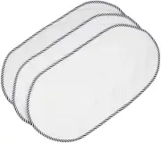 6PK Larger Softer Changing Pad Liners Waterproof, 27" X 13" Washable Reusable...