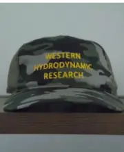 Western Hydrodynamic Research Green Camo Promotional Trucker Hat