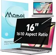 360° Privacy Screen for Laptop 16 Inch 16:10, 4 Way Computer Monitor Privacy Shield, Matte Anti Glare Blue Light Filter Compatible with Lenovo Hp Dell Acer Asus Thinkpad Envy Xps