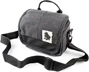 [AMGHCGTEEW] Camera Bag Case Fit for Finepix Fit for Fuji Fit for Fujifilm X-A2 X-M1 XM1 XT1 XA5 X-T2 X-E1 XE1 XE2 XT20 X-T10 X30 X20 X100 with Tracking Number(Black)