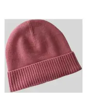 [Heirloom Cashmere] Cashmere Beanie in Rose