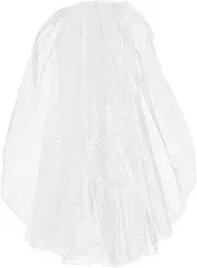 [WOFASHPURET] Bridal Short Veil Bridal Dresses for Bride White Veil Rose Gold Party Decorations Wedding Veils for Brides Rose Gold Headband Tulle Wedding Dress Mesh Small Head Women's Ribbon