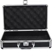 COHEALI Aluminum Alloy Case Aluminium Alloy Toolbox with Handle Portable Storage Case Foam Filled Shockproof Tool Case Tools Organizer Box Hard Briefcases for Men