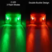 4XLED Boat Navigation Lights for Boat Yacht Motorboat Bike Hunting Night Fishing