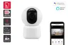 Kogan SmarterHome™ 3MP Pan & Tilt Motion Tracking Security & Pet Camera,