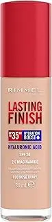 Rimmel London Lasting Finish 35 Hour Foundation, 010 Rose Ivory