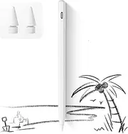 iPad Pen, Palm Rejection & Tilt G-senors Bluetooth Active Stylus Pencil for Apple iPad 2018-2023 iPad 6/7/8/9/10th Generation/iPad Pro 11/12.9 inch/Air 3/4/5/Mini 5/6, Tablet Pen for iPad