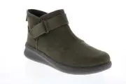 Clarks Cloudsteppers Sillian 2.0 West Womens Ankle Boots Khaki (Olive Green) 6.5