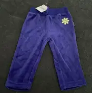 Pumpkin Patch Velour Joggers; NWT; Size 6-12M
