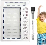 Housework Chart, Kids Housework Chart | Versatile Chores Chart To Do Card Routines Table for Kids | SIC Responsibility Chart