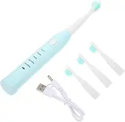 COLLBATH Usb Charging Toothbrush for Kids 5 Speeds Soft Bristles Waterproof for Tooth Cleaning Brush