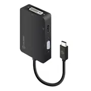 Alogic Premium 3-in-1 USB Type-C to HDMI DVI VGA Adapter