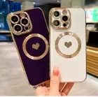 For iPhone 16 15 14 13 12 Pro Max Shockproof Magnetic Cover Magsafe Case