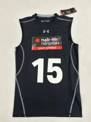 Under Armour Compression Singlet AFL nab Rising Stars Size M Number 15