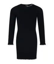 logo-jacquard dress 8Y,14Y,13Y Black