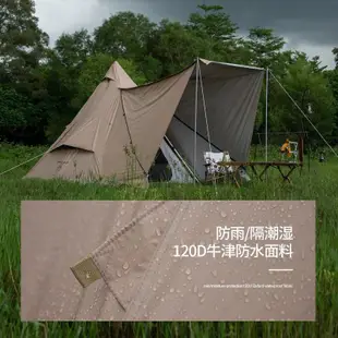 品牌帳篷一室一廳金字塔戶外帳篷野營全自動精致露營加厚防曬防雨~特價