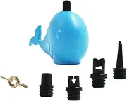 Paddle Board Compressor Adapter,Air Compressor Pump Regulator | Pumping Head Connector Attachment with 4 Nozzles for Inflatable Boat Paddleboard and Kayak