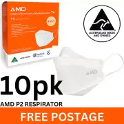 AMD Nanotech P2 Respirator Level 3 Earloops Individually Packed TGA Approved