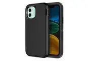 For Apple iPhone 11 Case Drop Resistant Defender Tradies Heavy Duty Rugged Shockproof Cover (Black)