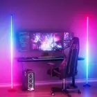 2PCS Corner Floor Lamp, 65" RGB Color Changing Mood Light with Remote Control...