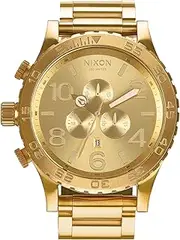 [NIXON] 51-30 Chrono. 100m Water Resistant Men’s Watch (XL 51mm Watch Face/ 25mm Stainless Steel Band)