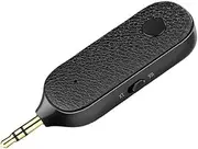 Anneome Wireless Aux Audio Receiver Adapter Dual Function Transmitter for Car Home Plug Play Connectivity High Sensitivity Microphone Stable Signal Transmission