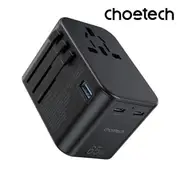 Choetech 65W GaN USB-C USB International Overseas Universal Travel Adapter Plug