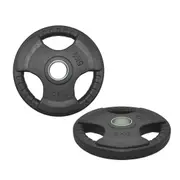 5kg X 2 Rubber Coated Cast Iron Olympic Weight Plate - Commercial Grade