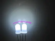 100pcs, New 5mm White Diffused Bright 5K MCD Round LED Leds Light Long Pins