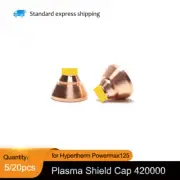 5/20pcs 420000 Plasma Shield Cap For PowerMax125 125Amp Plasma Torch