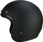 Vito Grande, open face helmet , color: Matt-Black , size: 4XL