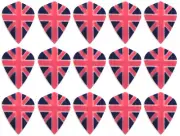 5 Sets Rip Stop Nylon Fabric Kite Dart Flights - Ships w/ Tracking - Britain