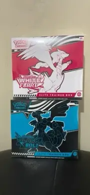 Pokemon: Scarlet and Violet White Flare/Black Bolt Elite Trainer Box