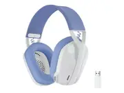 Logitech G435 LightSpeed Wireless RGB Gaming-Grade Sound Headset, Blue