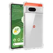 For Google Pixel 7 Case Shockproof Tough Air Cushion Gel Clear Transparent Heavy Duty Case Cover