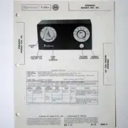 Steelman Models 450 451 - SAMS Photofact ™ 1952 - New NOS