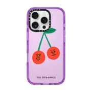 iPhone 16 Pro Impact Case Cherries iPhone Case by Tess Smith-Roberts