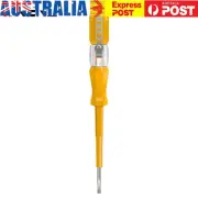 3PCS Portable Voltage Meter Neon Bulb Power Detector Measurement Tool (Yellow)